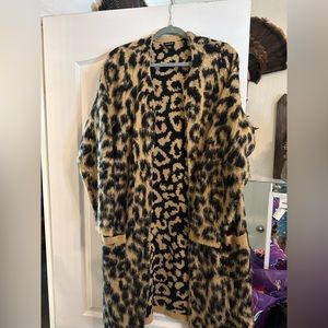 Torrid Cheetah print sweater